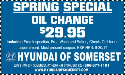 Hyundai of Somerset Coupon Somerset